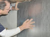 Crawl space insulation installed in Notre Dame on a dirt floor