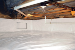 Crawl Space Repair After in Elkhart