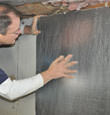 installation steps for crawl space insulation in a crawl space in Wabash