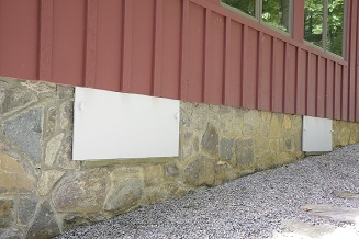 Airtight crawl space doors in Osceola