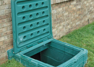 lockable crawl space access door installed in St Joseph