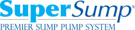 Logo for our SuperSump® Pump System, available in Mishawaka and other parts of Indiana and Michigan