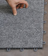 Interlocking carpeted floor tiles available in Benton Harbor, Indiana and Michigan