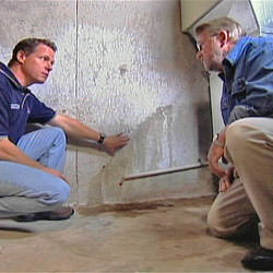 creating a basement waterproofing system with contractors in Rensselaer